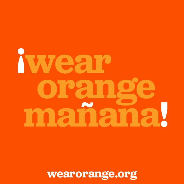 wear orange mañana