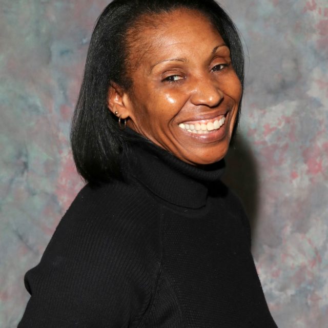 Kellie Sturgis from PeaceMakers smiles for the camera