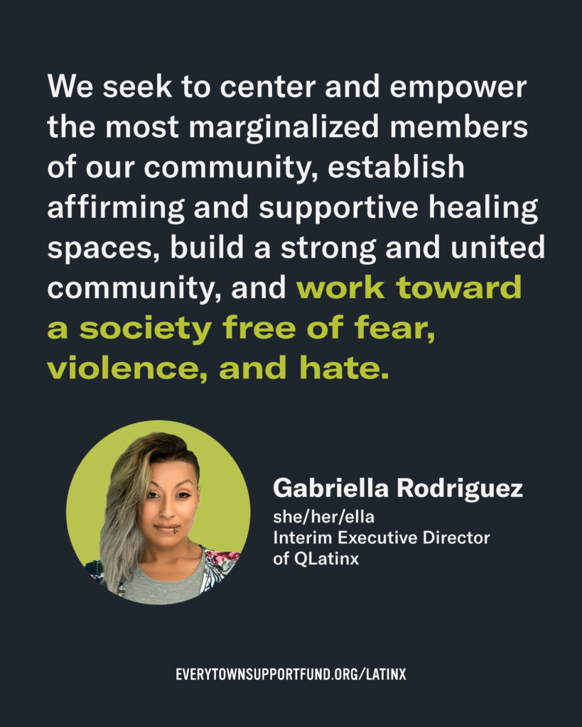 A quote graphic featuring Gabriella Rodriguez